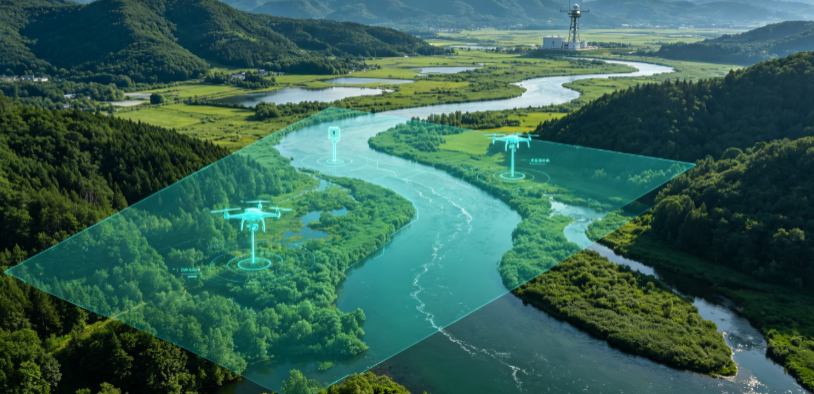 响水县GEO 全域空间监测筑牢生态屏障，空间技术支撑环境治理与灾害防御